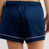 Silkeshorts med piping