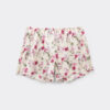 Silkeshorts med Pretty Flowers-mönster Silkeshorts med Pretty Flowers-mönster
