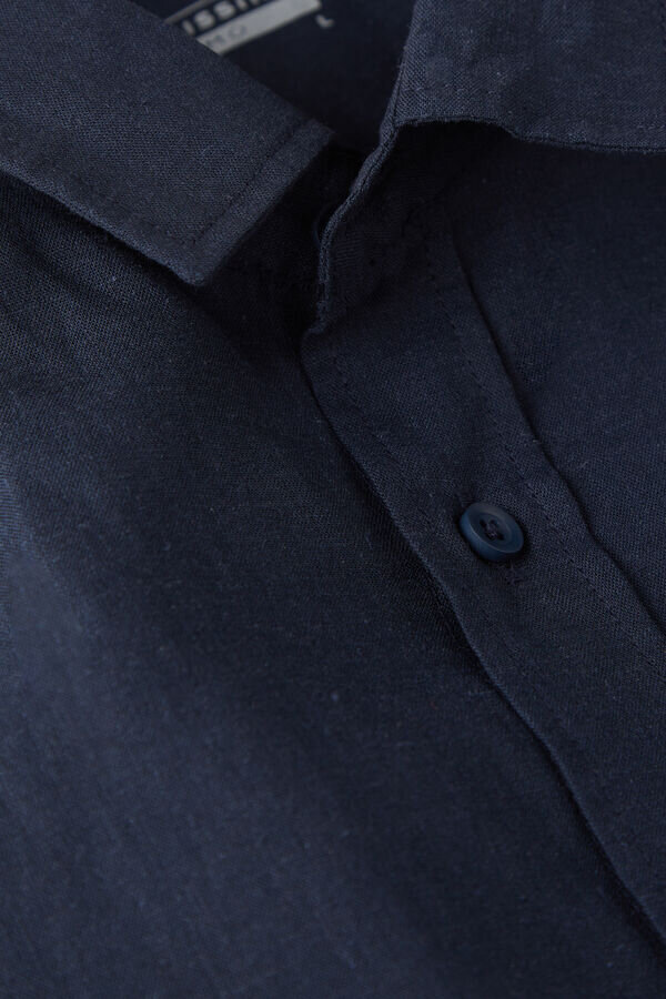 Skjorta i linne och bomull Skjorta i linne och bomull