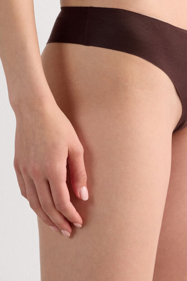 Sömlösa Brazilian trosor i bomull Sömlösa Brazilian trosor i bomull