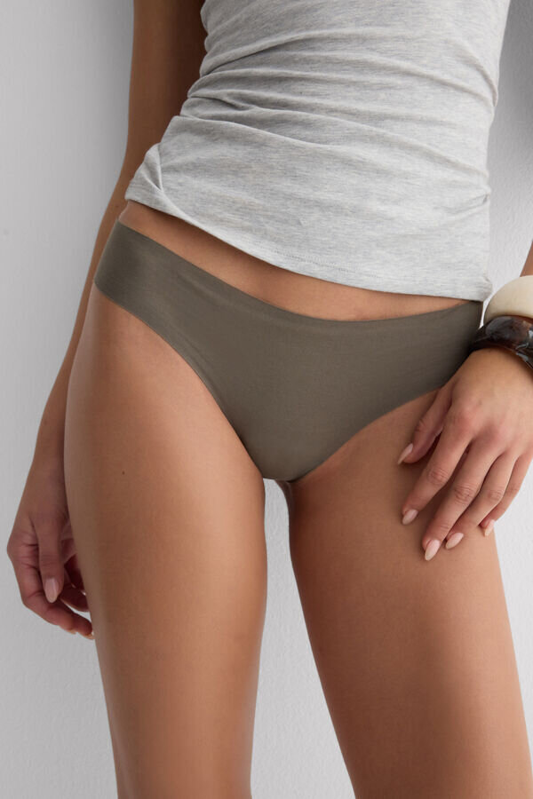 Sömlösa Brazilian trosor i bomull Sömlösa Brazilian trosor i bomull