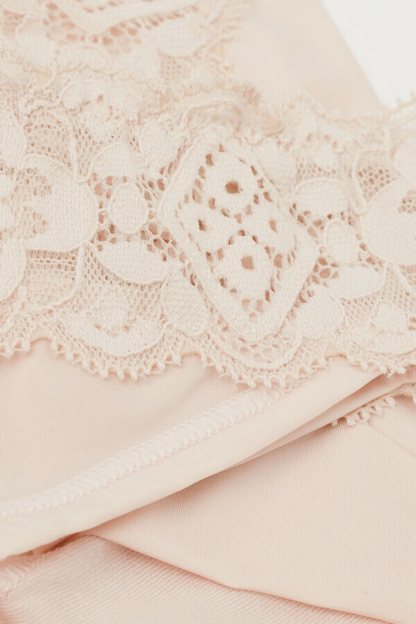 Spets och mikrofiber 80-talsstil Brazilian Spets och mikrofiber 80-talsstil Brazilian