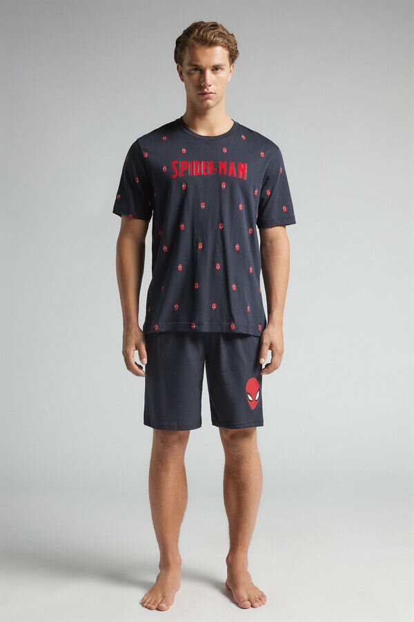 Spider-Man Marvel korta bomullspyjamas Spider-Man Marvel korta bomullspyjamas