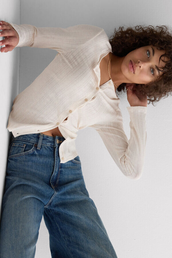 Söt Pointelle-kofta Söt Pointelle-kofta