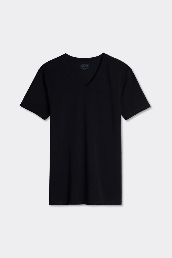 Stretch Superior Cotton V-Neck T-Shirt Stretch Superior Cotton V-Neck T-Shirt