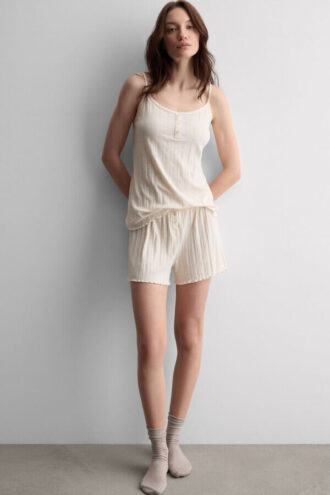 Sweet Pointelle kort pyjamas