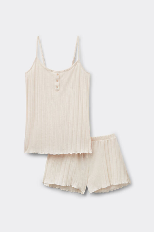 Sweet Pointelle kort pyjamas Sweet Pointelle kort pyjamas