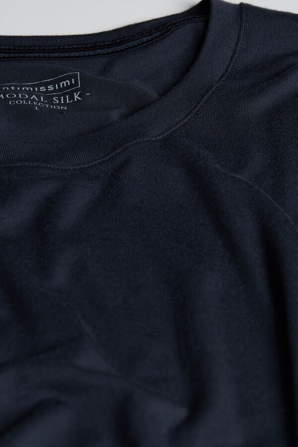 T-shirt i modal och silke T-shirt i modal och silke