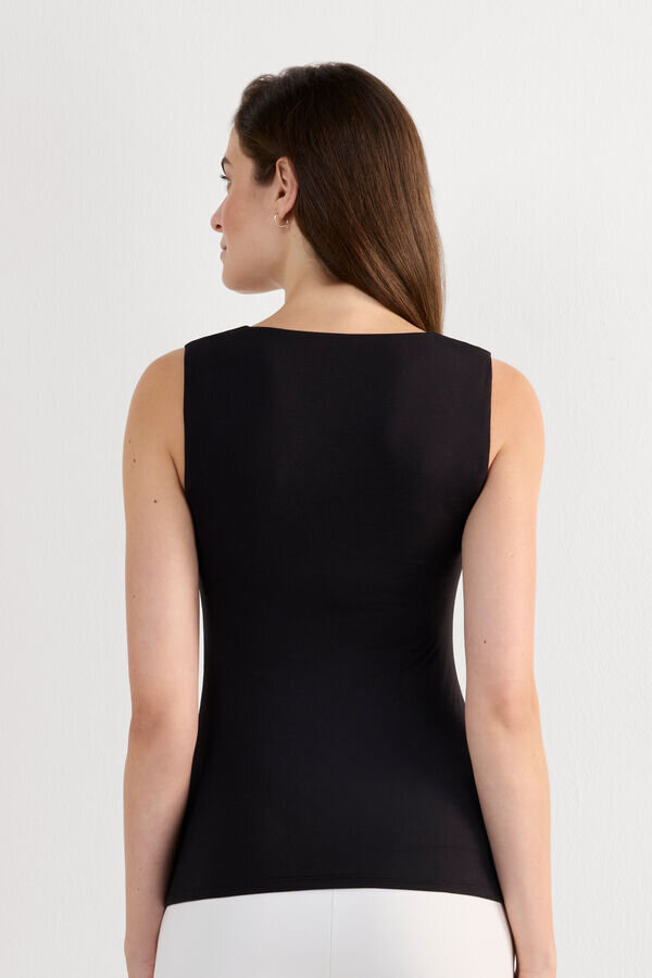 Tank top i fräsch bambu Tank top i fräsch bambu