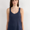 Tank-top i rent linne