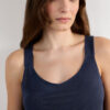 Tank-top i rent linne