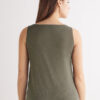 Tank-top i rent linne
