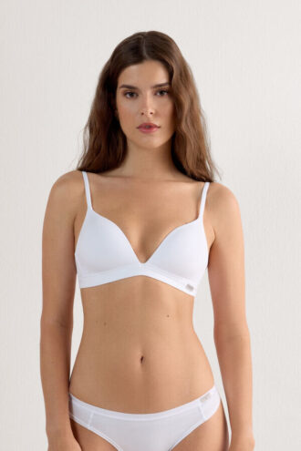 Tiziana triangel-BH i bomull