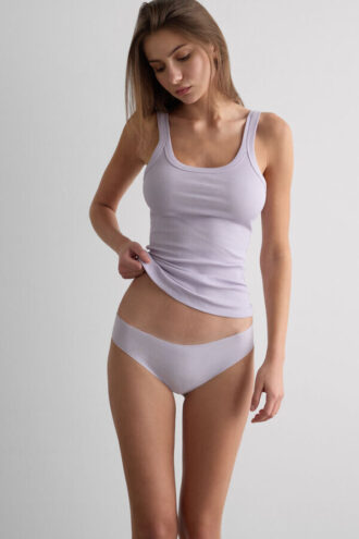 Topp i högkvalitativ bomull med racerback