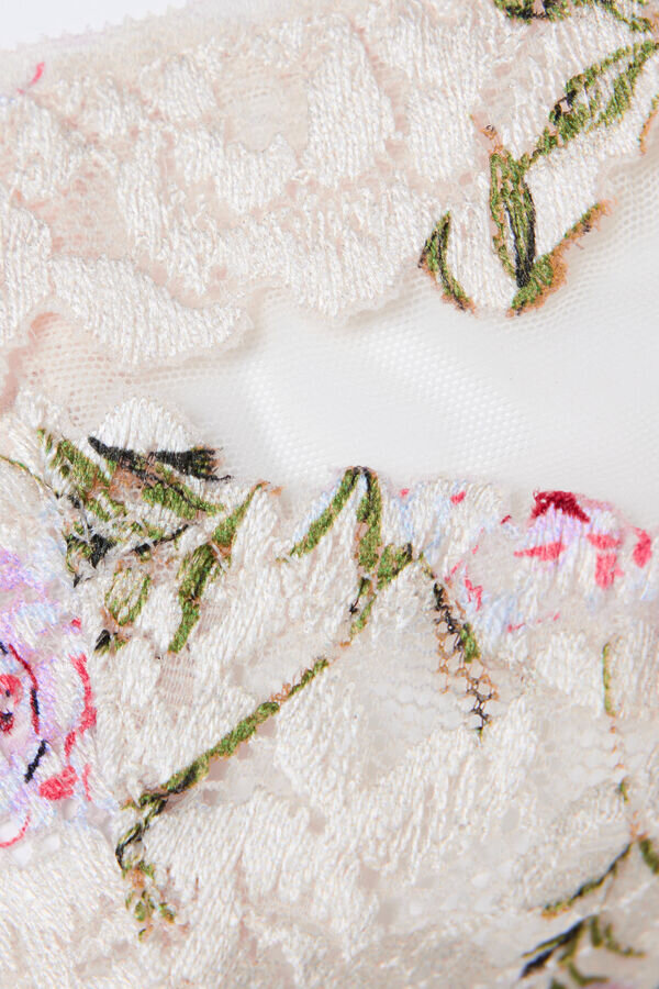 Trosa med Pretty Flowers-tryck på Thong Trosa med Pretty Flowers-tryck på Thong