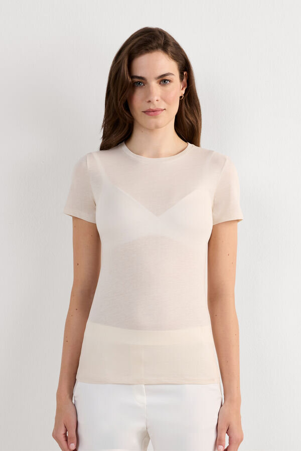 Ultrafresh bomullströja med korta ärmar Ultrafresh bomullströja med korta ärmar